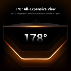 24 inch Computer Gaming Monitor 100Hz,Built-in Speakers,1080P Display,Ergonom…