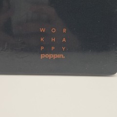 Poppin Work Happy Journal Hard Bound, 1 Subject, Dotted Rule New Sealed