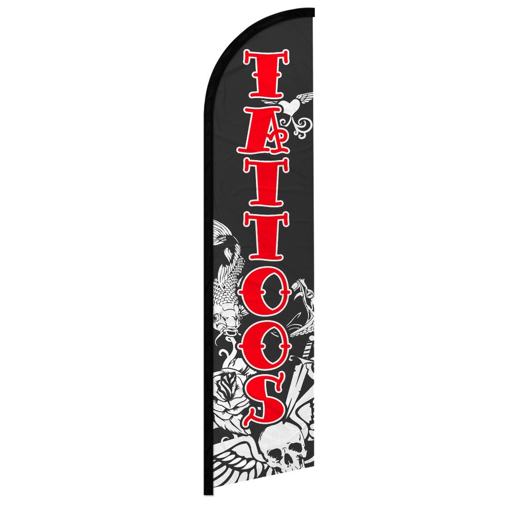 Tattoos Windless Swooper Flag Tattoo Shop