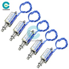 1-10Piece JF-0530B 24V 5N/10mm Pull-Push-Type Reset-Style Solenoid Electromagnet