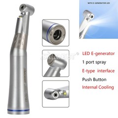 LED Electric Handpiece 1:5 1:4.2 1:1 Contra Angle Fiber Optic Dental 4H Motor US