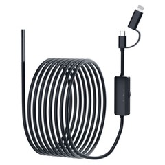 8LED Endoscope Inspection Camera Flexible Video Cam for iPhone iOS Android Phone
