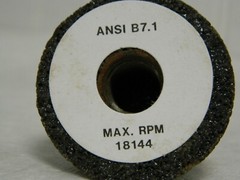 CGW Abrasives 16 Grit Cone Type 17 2" Max Diam 3" Head Thickness Qty 1