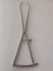 ACE Castroviejo Caliper Round 0-40mm 7 Surgical Dental Instruments Made is USA