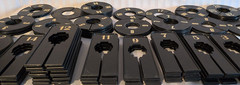 240 Size Dividers 204 Round 36 Rectangle Black Retail Clothing Rack Mens Womens
