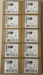 10 PCS SIEMENS Q120DF 20A DUAL FUNCTION AFCI/GFCI (WITH PIGTAIL WIRE) NEW