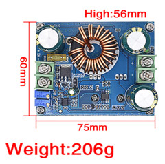 600W DC-DC Step Up Boost Buck Voltage Converter High Power Supply Module 16A