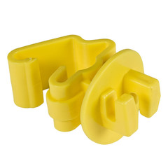 Standard Snug-Fitting T-Post Insulator – ITY-Z – 25 Pack – Use with Electric Fen