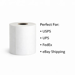 8 Rolls 4×6 Direct Thermal Shipping Labels – 250 per roll – 2000 labels