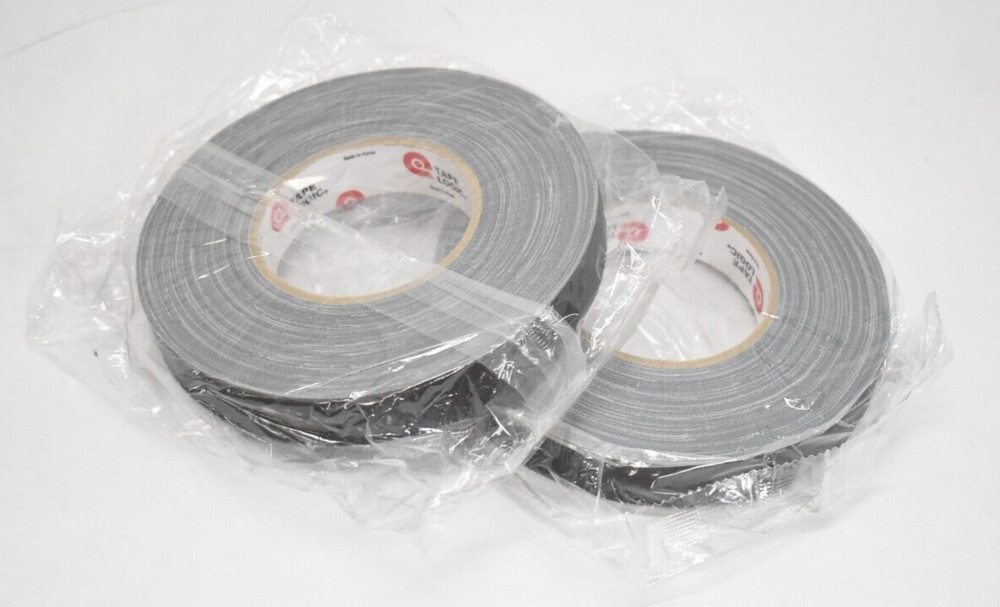Tape Logic Audio Tape Logic 1″ x 36 yards Black Solid Vinyl Safety Tape 2 Pack