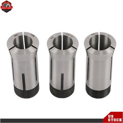 5 Pcs Collet Block Set & 1/8 – 1″ Precision 15 Piece 5C Fractional Collet Set