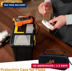 Klawdsky Hard Case for Fluke 117/115/116/114, Carrying Digital Multimeters Case,
