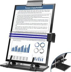 High Quality Metal Desktop Document Holder, Paper Stand for Desk When Typing