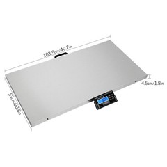 440lb Digital Stainless Livestock Vet Platform Scale Hog Dog Pig Sheep Pet Scale