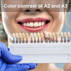 Dental Acrylic Resin Denture Teeth A2 T8 Full Set False Teeth Upper Lower