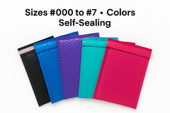 ANY SIZE POLY BUBBLE MAILERS SHIPPING PADDED BAGS ENVELOPES MAILING