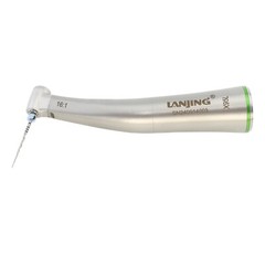 LANJING Dental Endo Handpiece 16:1 Mini Head Contra Angle Fiber Optic ISO E Type
