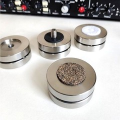 45mm Speaker Feet Speaker Isolation Feet w/ Stainless Steel Balls 100KG 4pcs *bn