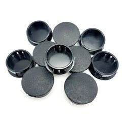 1 1/8″ Auto Truck Bumper Plugs Black Sensor Hole Locking Cover 1 1/4″ Top 4 Pack