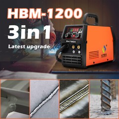 HITBOX 3 IN 1 MIG Welder ARC MMA LIFT TIG 110V/220V Welding Machine & TIG Torch