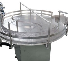 Round Bottle Unscramble Machine Turn Rotary Accumulation Table for Sorting