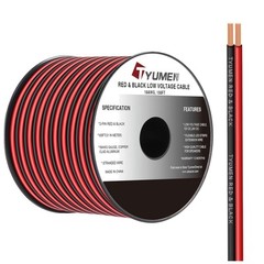 Moisture-Resistant 18 AWG Wire 100FT – Perfect for LED Strip Lighting Projects