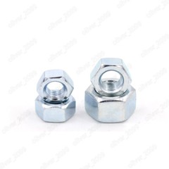 Galvanized Steel Hexagon Nuts M2 M2.5 M3 M4 M5 M6 M8 M10 M12 M16 M18 M20 M22-M36