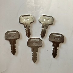 5X 393 KEY 18510-63720 Ignition FITS FOR Kubota M Series Tractors