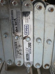 FMH Conveyors NestaFlex 200 roller gravity skate wheel conveyor 23 ft l x 24 in
