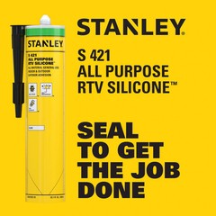 Silicone Sealant 100% Silicone Waterproof Bathroom Kitchen Translucent 12 Pack