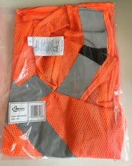 NEW Orange Safety Vests & Baseball Cap Hat – Orr Safety – Medium Large M/L