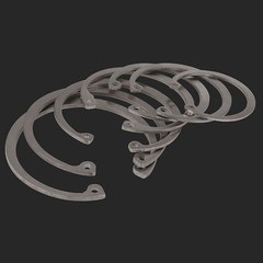 Internal Circlips Retaining Rings for Bores Sizes: 8mm-150mm A2 Stainless DIN472