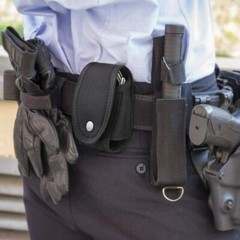 Tactical Handcuffs Case Police Holster Molle Pouch Nylon Holder Handcuff Holster