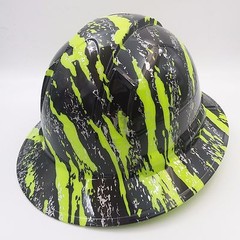 Hard Hat FULL BRIM custom hydro dipped , OSHA approved NEW URBAN CAMO