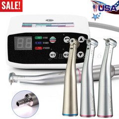 Dental Electric LED Brushless Micro Motor/1:5 Increasing Fiber Handpiece