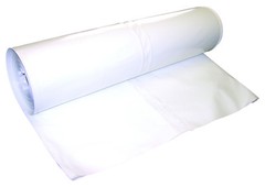 Boat, Marine, Construction Shrink Wrap 20’ Wide By The Foot White 7 mil