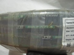 JDE Shield Flex 100ft EN853 2SN Double Wire Braided Hydraulic Hose 3988 PSI 1/2″