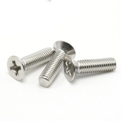 x20 M5 – .80 X 20MM SS 304 Stainless Steel PHILLIPS FLAT HEAD MACHINE SCREW BOLT