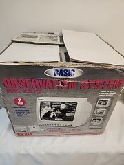 Exxis NEW OLD STOCK OBSERVATION SYSTEM MODEL #E02120 CAMERA & MONITOR