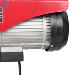 Electric Hoist 1600W 110V 2200lbs 328ft Wireless & 14ft Wired Remote Control