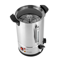 2.11-Gallon Stainless Steel Coffee Urn Commercial Dispenser for Tea Coffee Cater