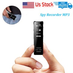 128G Spy Audio Recorder Digital Voice Activated Mini Sound Dictaphone MP3 Player