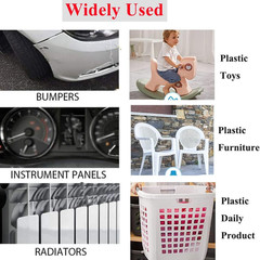 Upgraded 220W Plastic Welder, 2 in 1 Plastic Welding Kit Plastic Repair Welder K