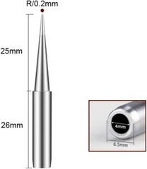 10 900M-T Soldering Iron Tips – Compatible with Multiple Brands