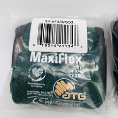 ATG 34-8743V Maxiflex Cut Resistant Gloves 2XL Palm Coated Breathable 3 Pairs
