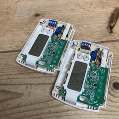 2X Emerson 1F86-344 Non-Programmable Thermostat for Single-Stage Systems