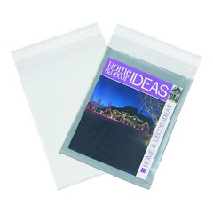 100-2000 Clear View Poly Mailers 2.5 Mil Water Resistant Self-Seal Envelopes
