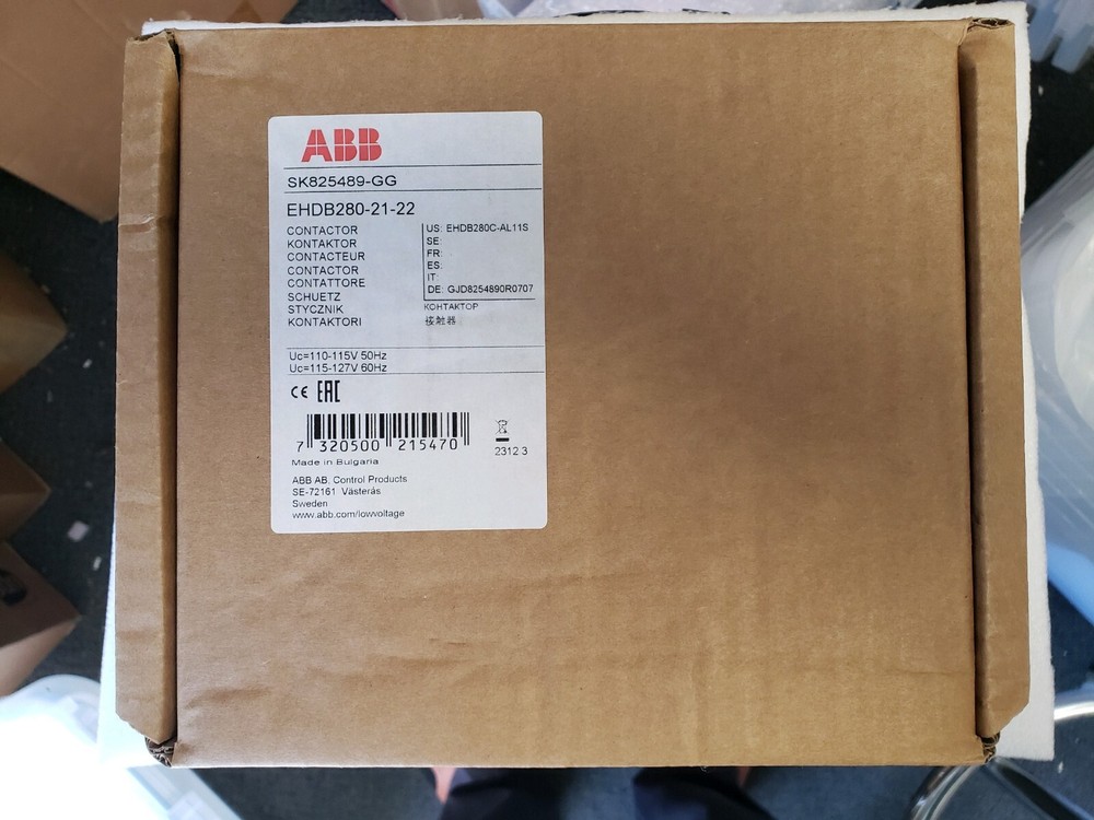 GENUINE ABB # EHDB280-21-22-120VAC / # SK825498-GG/ EHDB280-21-22