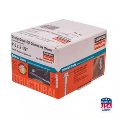 10×2-1/2in. 1/4-Hex Drive Strong-Drive SD Connector Screw 100PC Free Shipping