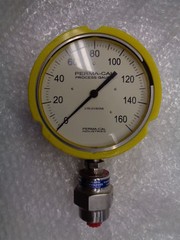 PERMA-CAL 121TID23Y23 GAUGE 0-160PSI NSNP